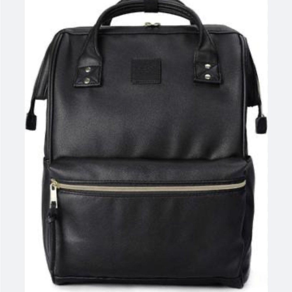 kah & Kee Black Travel Bag, School Backpack, Casual Daypack, Baby bag! Like new!